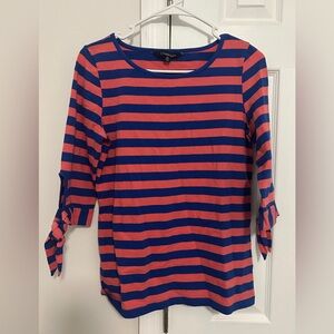 Blouse with Tie Sleeves